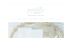 Desktop Screenshot of paperdollsdesigninc.com